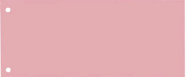 Scheidingsstrook Oxford smal 240x105mm 190gr roze 100 stuks
