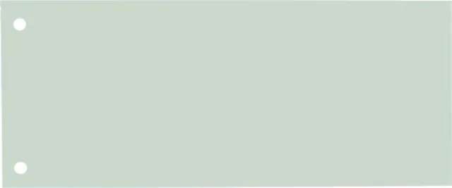Scheidingsstrook Oxford smal 240x105mm 190gr groen 100 stuks