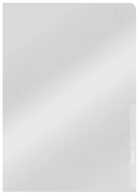 Insteekmap L-model Leitz Premium lasnaad copy safe 0.15mm PVC A4 transparant 100 stuks