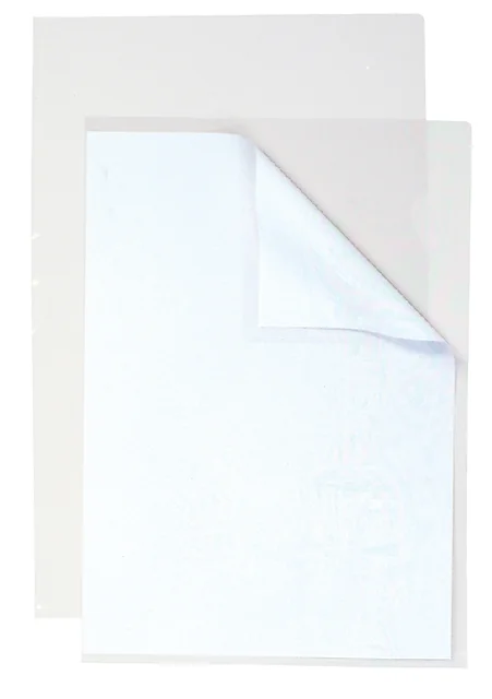 Insteekmap L-model Qbasic A4 PP 0.09mm nerf 100 stuks