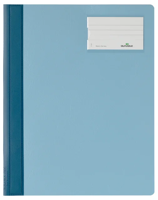 Snelhechter Durable A4 PVC etiketvenster blauw