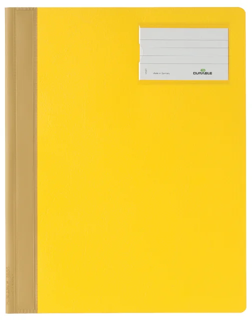 Snelhechter Durable A4 PVC etiketvenster geel