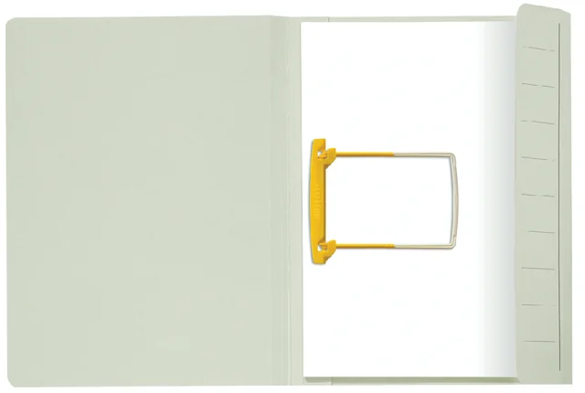 Clipmap Secolor A4 100% gerecycled karton 250gr grijs verpakt per 10 stuks