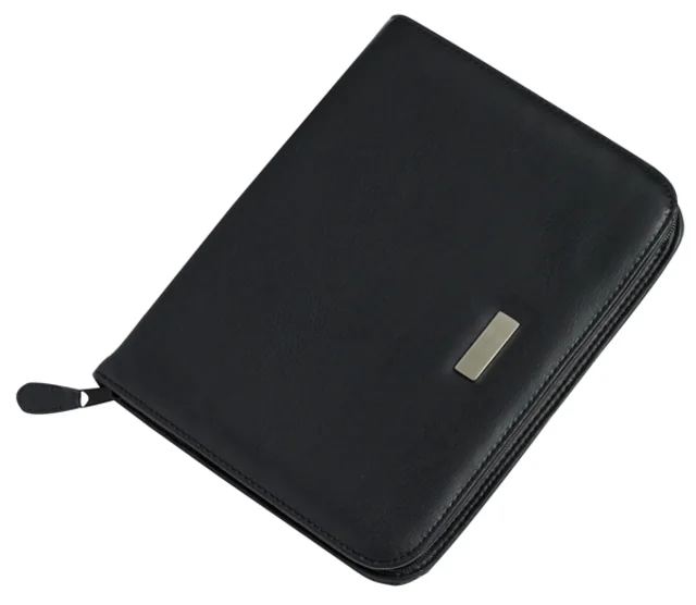 Schrijfmap Rillstab Excellent deluxe A5 lederlook zwart