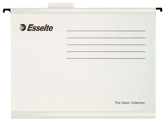 Hangmap Esselte Classic A4 V-bodem 345x240mm wit