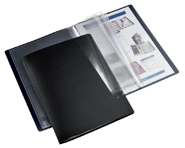 Showmap Europel flexibel A4 30-tassen zwart