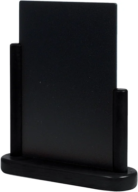 Krijtbord Securit 230x200x60mm zwart hout