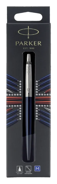 Balpen Parker Jotter Royal blue CT medium blister à 1 stuk