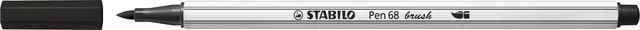 Brushstift STABILO Pen 568/46 zwart