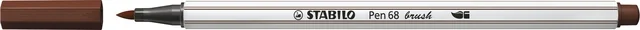 Brushstift STABILO Pen 568/45 bruin