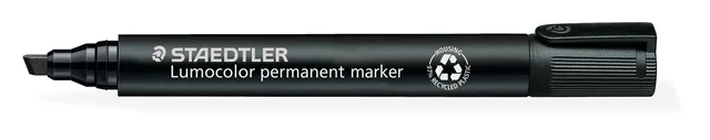 Viltstift Staedtler Lumocolor 350 permanent schuin zwart