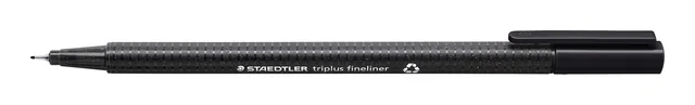 Fineliner Staedtler Triplus 334 zwart 0.3mm