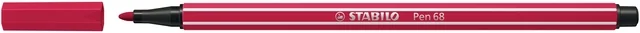 Viltstift STABILO Pen 68/50 medium donkerrood