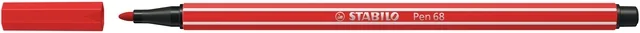 Viltstift STABILO Pen 68/48 medium karmijnrood