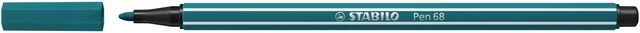 Viltstift STABILO Pen 68/51 medium turquoiseblauw