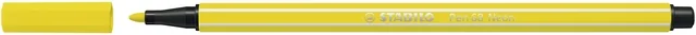 Viltstift STABILO Pen 68/024 medium neon geel