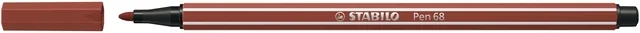 Viltstift STABILO Pen 68/75 medium sienna