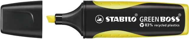 Markeerstift STABILO GREEN BOSS 6070/24 geel