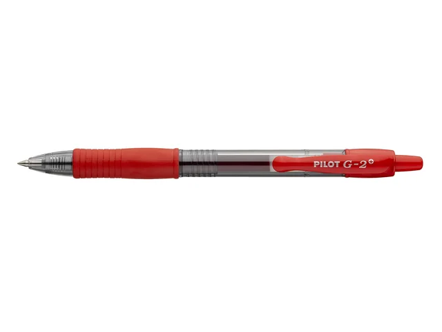 Gelschrijver PILOT G-2 + fijn rood