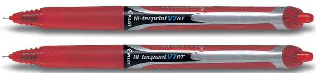 Rollerpen PILOT Hi-Tecpoint V7 RT medium rood