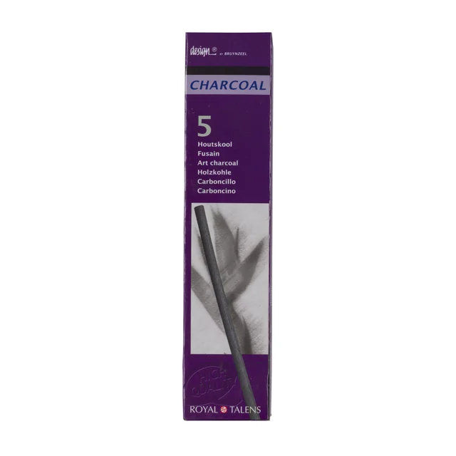 Houtskool Bruynzeel Design set à 5 stuks