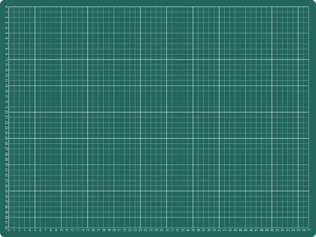 Snijmat A2 600X450mm groen
