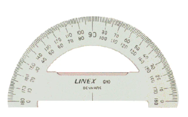 Gradenboog Linex 910 diameter 10cm 180graden transparant