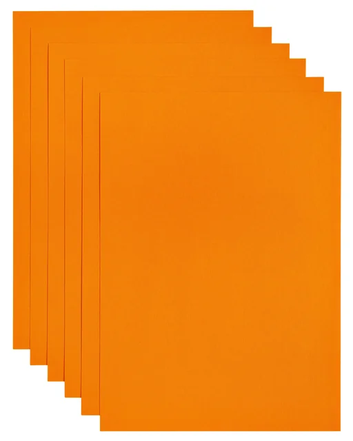 Kopieerpapier Papicolor A4 100gr 12 vel oranje