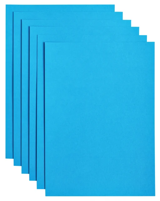 Kopieerpapier Papicolor A4 100gr 12 vel hemelsblauw