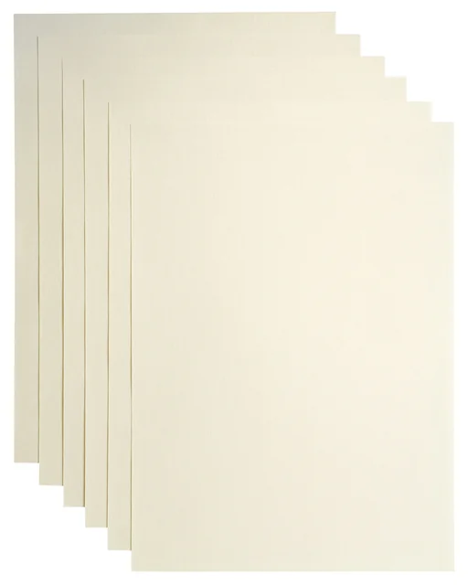 Kopieerpapier Papicolor A4 120gr 6 vel metallic ivoor