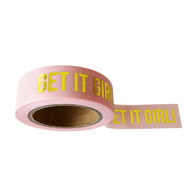 Washi tape Blush get it girl