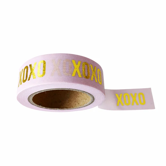 Washi tape roze XOXO