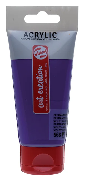 Acrylverf Talens Art Creation 568 permanentblauwviolet tube à 75ml