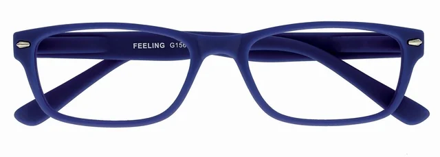 Leesbril I Need You +3.00 dpt Feeling blauw