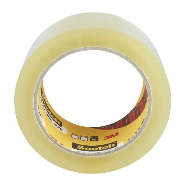 Verpakkingstape Scotch Secure Seal 50mmx66m transparant 6 rollen