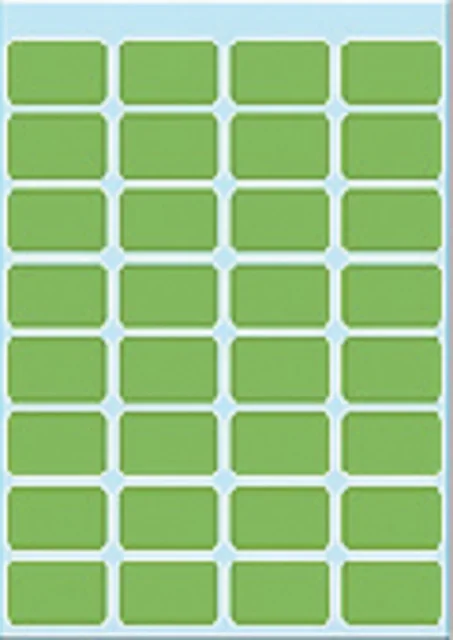 Etiket HERMA 3645 12x19mm groen 160 stuks