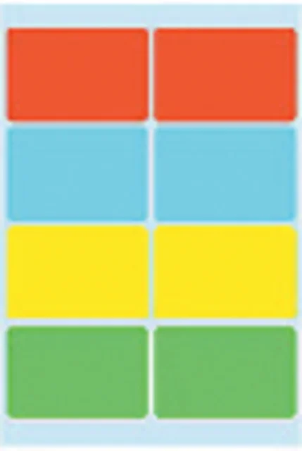 Etiket HERMA 3681 26x40mm assorti 40 stuks
