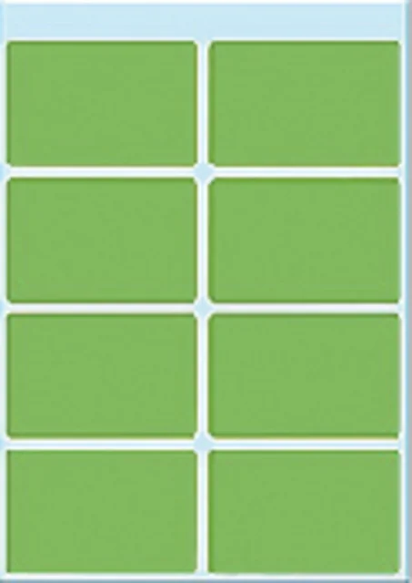 Etiket HERMA 3695 26x40mm groen 40 stuks