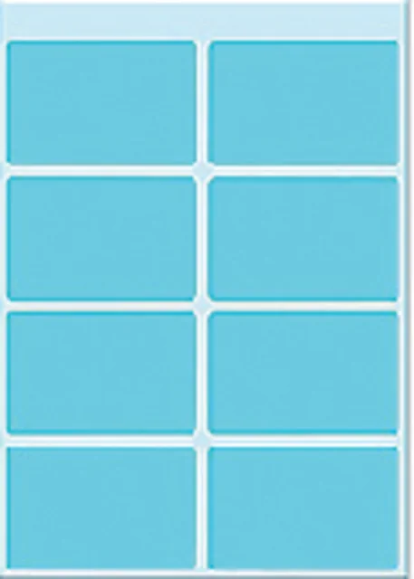 Etiket HERMA 3693 25x40mm blauw 40 stuks
