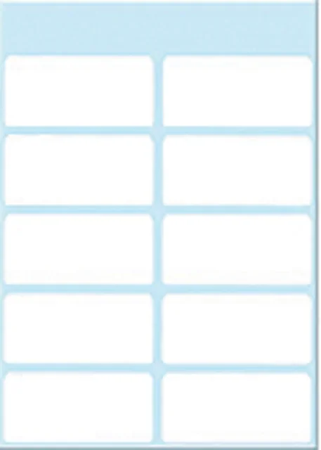 Etiket HERMA 3738 19x40mm wit 70 stuks