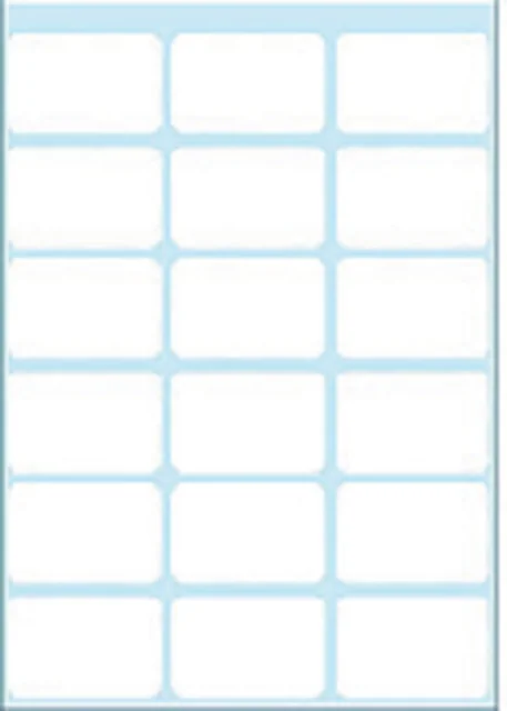Etiket HERMA 3746 17x26mm wit 126 stuks