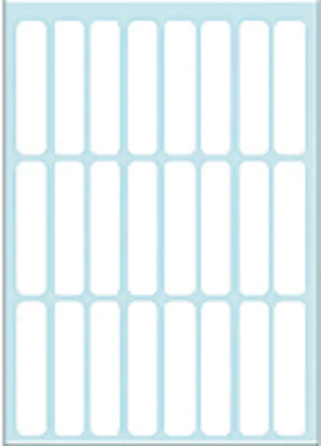 Etiket HERMA 3724 8x36mm wit 168 stuks
