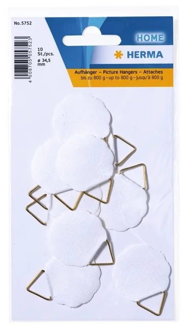 Hanghaakje HERMA 5752 34.5mm 10 stuks