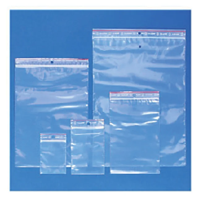 Gripzakjes IEZZY 80x120mm 50mu hersluitbaar 100 stuks