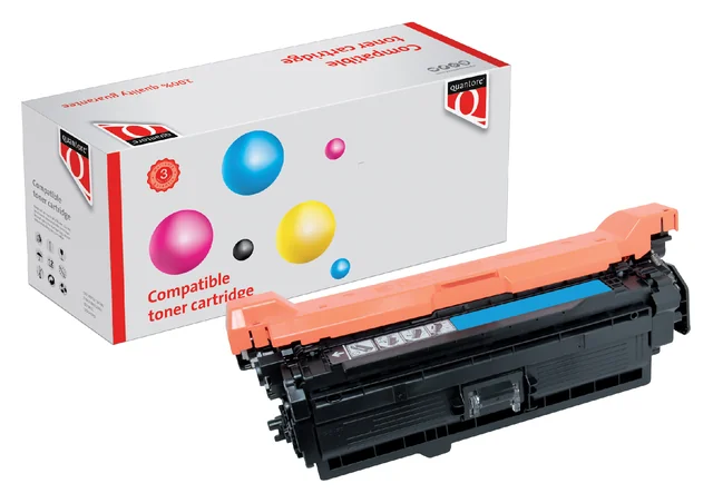 Tonercartridge Quantore alternatief tbv HP CE401A 507A blauw