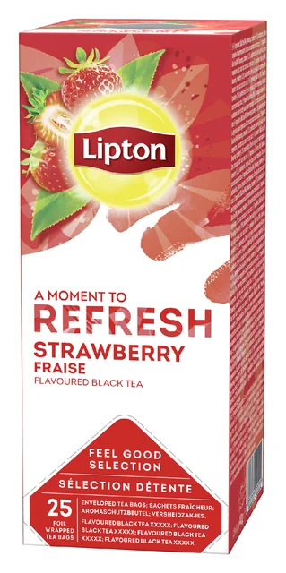 Thee Lipton Refresh strawberry 25x1.6gr
