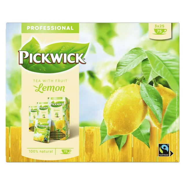 Thee Pickwick Fair Trade lemon 25x1.5gr
