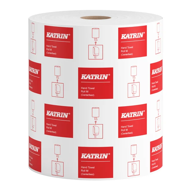 Poetspapier Katrin medium 1-laags 1000 vel wit 485049