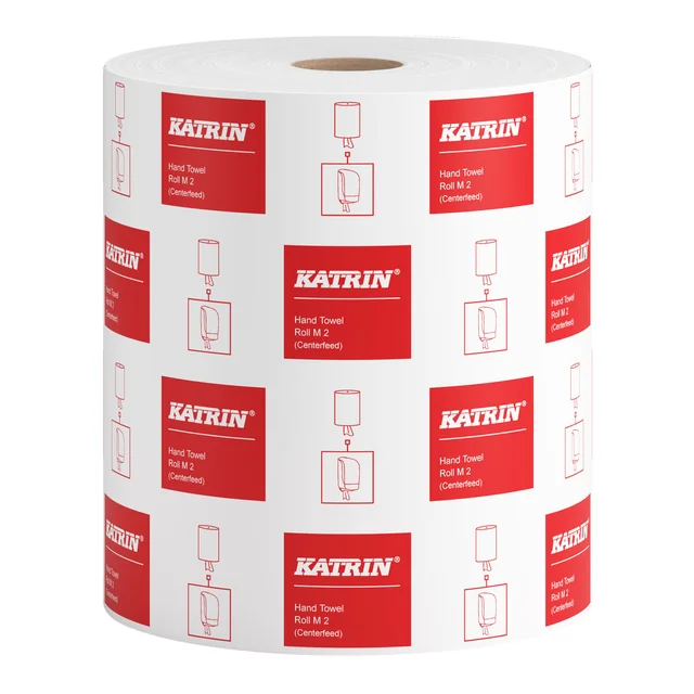 Poetspapier Katrin medium 2-laags 500 vel wit 481911