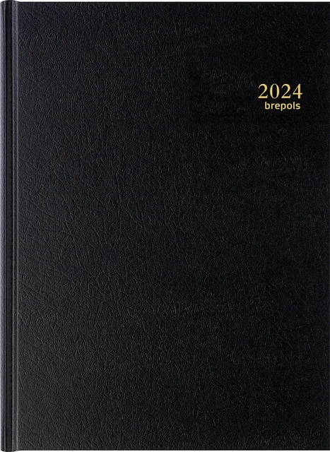 Agenda 2027 Brepols Bremax Santex A4 1dag/1pagina 4 kolommen zwart